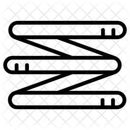 Folding Rule Icon Of Line Style Available In Svg Png Eps Ai Icon Fonts
