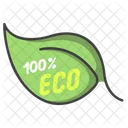 Folha Ecológica  Ícone