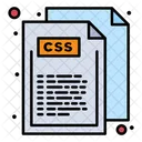 Folhas de estilo css  Ícone