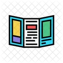 Folheto de negócios  Ícone