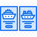 Folleto del barco  Icon