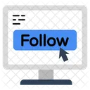 Follow Follow Sign Follow Symbol Icon