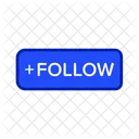 Follow Social Media Communication 아이콘