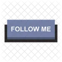 Follow Me Follow Social Media Icon