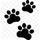 Follow Up Pawprint Footprint Icon