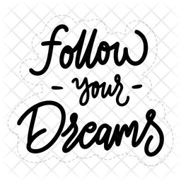 Follow your dreams  Icon