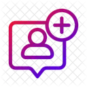 Follower Add Connect Icon