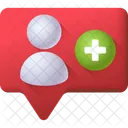Followers Social Media Like Icon