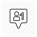 Followers Social Media Like Icon