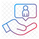 Social Media Like Follower Icon