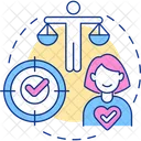 Following personal values  Icon