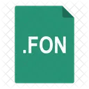 Fon Font File Icon