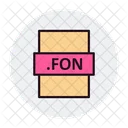 File Type Fon File Format Icon
