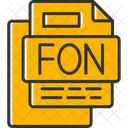 Fon file  Icon