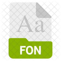 Fon file  Icon