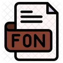 Fon File Type File Format Icon