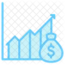 Indice De Mercado Seguimiento De Indice Icono Icono