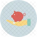 Fondos De Emergencia Penny Bank Hucha Icon