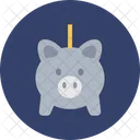 Fondos De Emergencia Penny Bank Hucha Icon