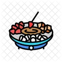 Fondue Party Winter Icon