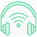 Fones De Ouvido Sem Fio Duotone Line Icon Ícone