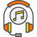 Fones De Ouvido Musica Audio Icon