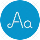 Brand Identity Font Icon