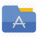 Font Folder Typography Icon