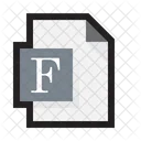 File Font Book Icon