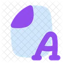 Font File Font Typeface Icon