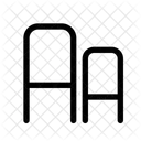 Font Size Letter アイコン
