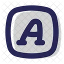 Font Text Alphabet アイコン