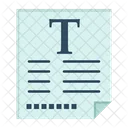 File Text Poster Icon