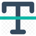 Font Line Icon