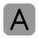Font Rectangle  Icon