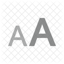 Font size Icon