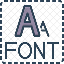 Font Size  Icon