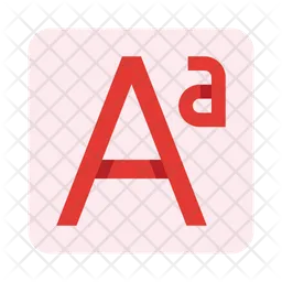 Font size  Icon