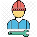 Fontanero Trabajador Constructor Icon