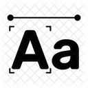 Impressao Texto Tamanho Icon