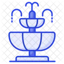 Fonte Agua Sprinkler Icon