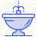 Fonte Agua Sprinkler Icon