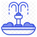 Fonte Agua Sprinkler Icon