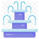 Fonte Agua Sprinkler Icon