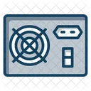 Fonte De Alimentacao Do Pc Hardware Unidade De Energia Icon