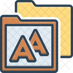 Fonts  Icon
