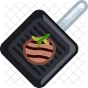 Food Frying Meat Icon