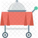 Food Service Trolley Icon