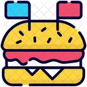 Food Hamburger Fast Food Icon