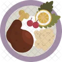 Thanksgiving Food Meal Icon